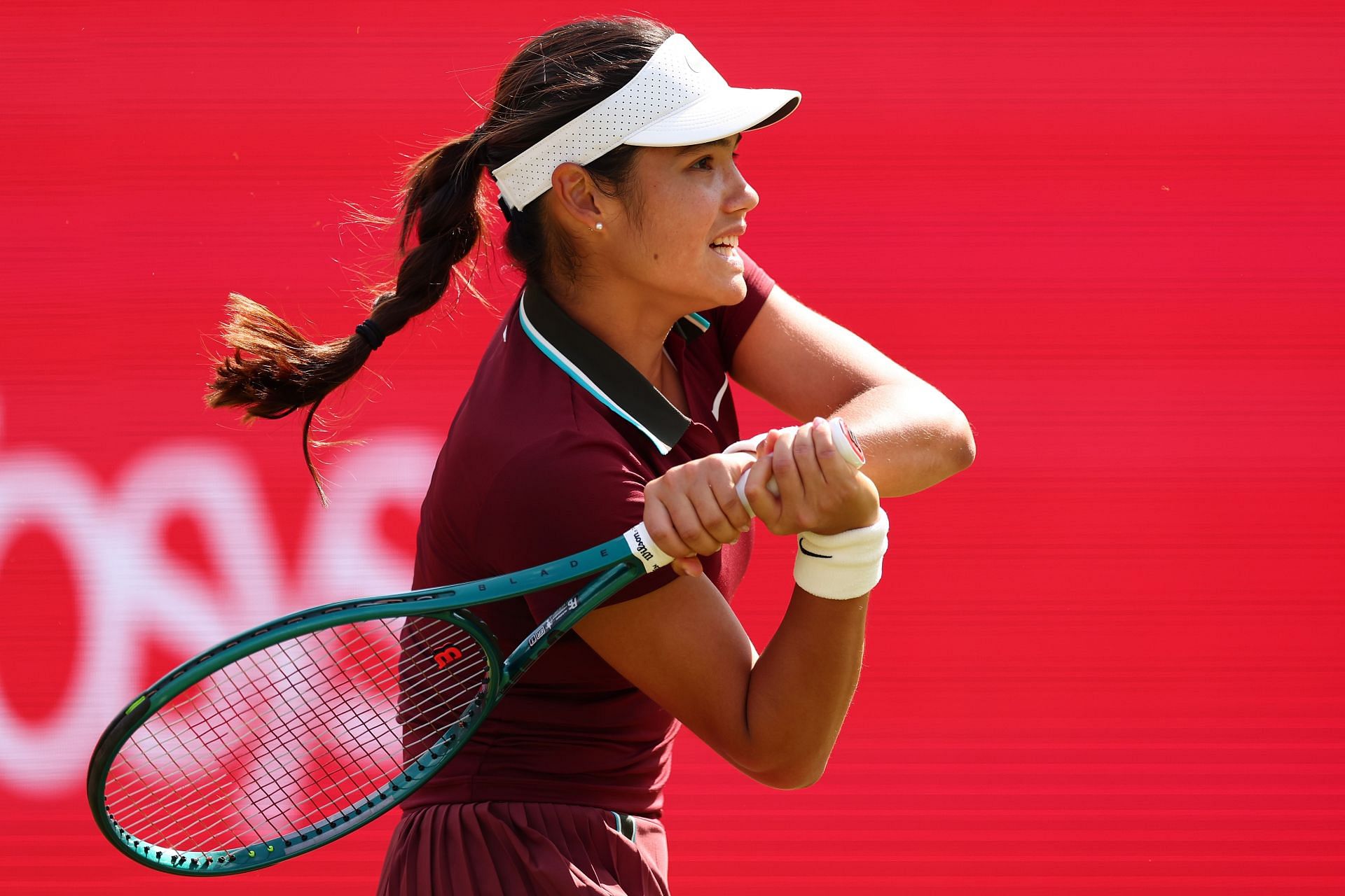 Raducanu at the HSBC Championships - Day Two - Source: Getty